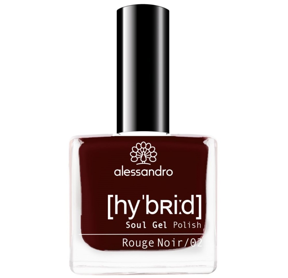 ALESSAN Hybrid Soul Gel Polish Rouge Noir 8 ml