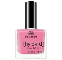 ALESSAN Hybrid Soul Gel Polish Neon Pink 8 ml
