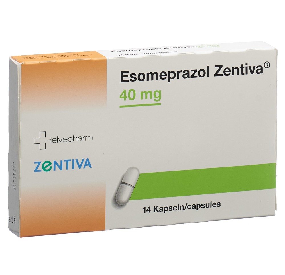 ESOMEPRAZOL Zentiva caps 40 mg 14 pce ESOMEPRAZOL Zentiva caps 40 mg 14 pce