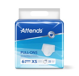 ATTENDS Pull Ons 6 XS sach 22 pce