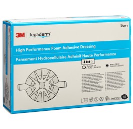 3M TEGADERM FOAM HP comp mous 6x7.6cm adhé 10 pce