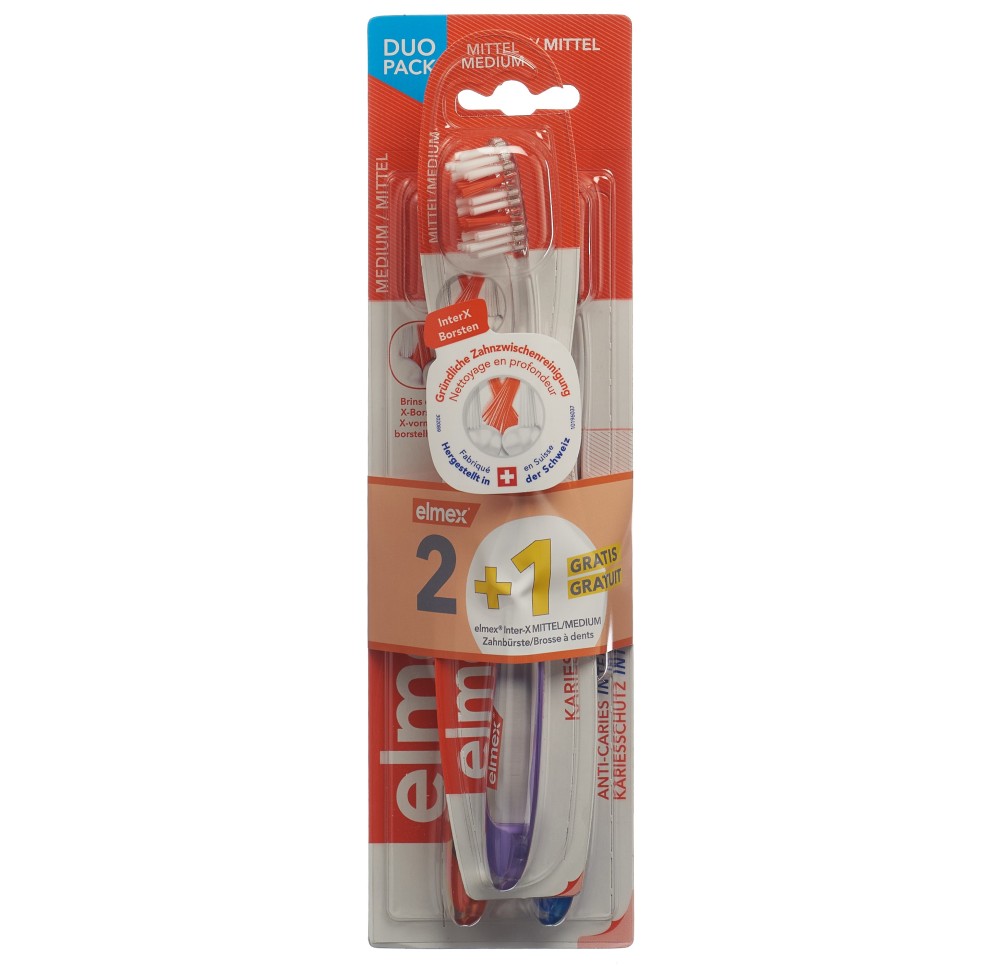 ELMEX PROTECTION CARIES InterX med br dent 2+1 gra