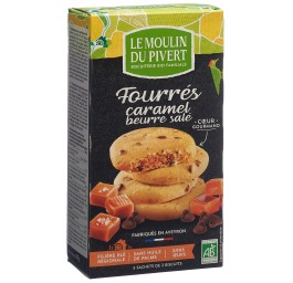 LE MOULIN DU PIVERT cookies fourrés caramel 175 g