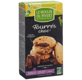 LE MOULIN DU PIVERT cookies fourrés choc 175 g
