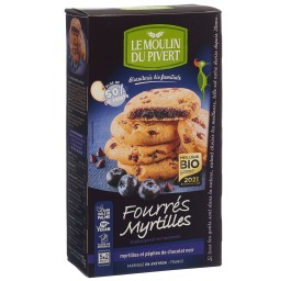 LE MOULIN DU PIVERT cookies fourrés myrtill 175 g