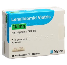 LENALIDOMID Viatris caps 15 mg 21 pce
