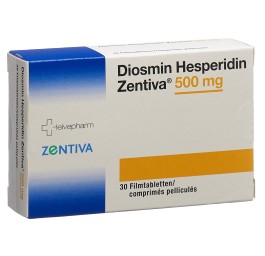 DIOSMIN HESPERIDIN Zentiva cpr pell 500 mg 30 pce