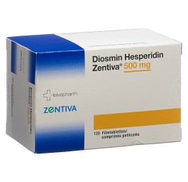 DIOSMIN HESPERIDIN Zentiva cpr pell 500 mg 120 pce