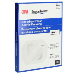 3M TEGADERM ABSORB pans vulnéra 14.9x15.2cm 10 pce
