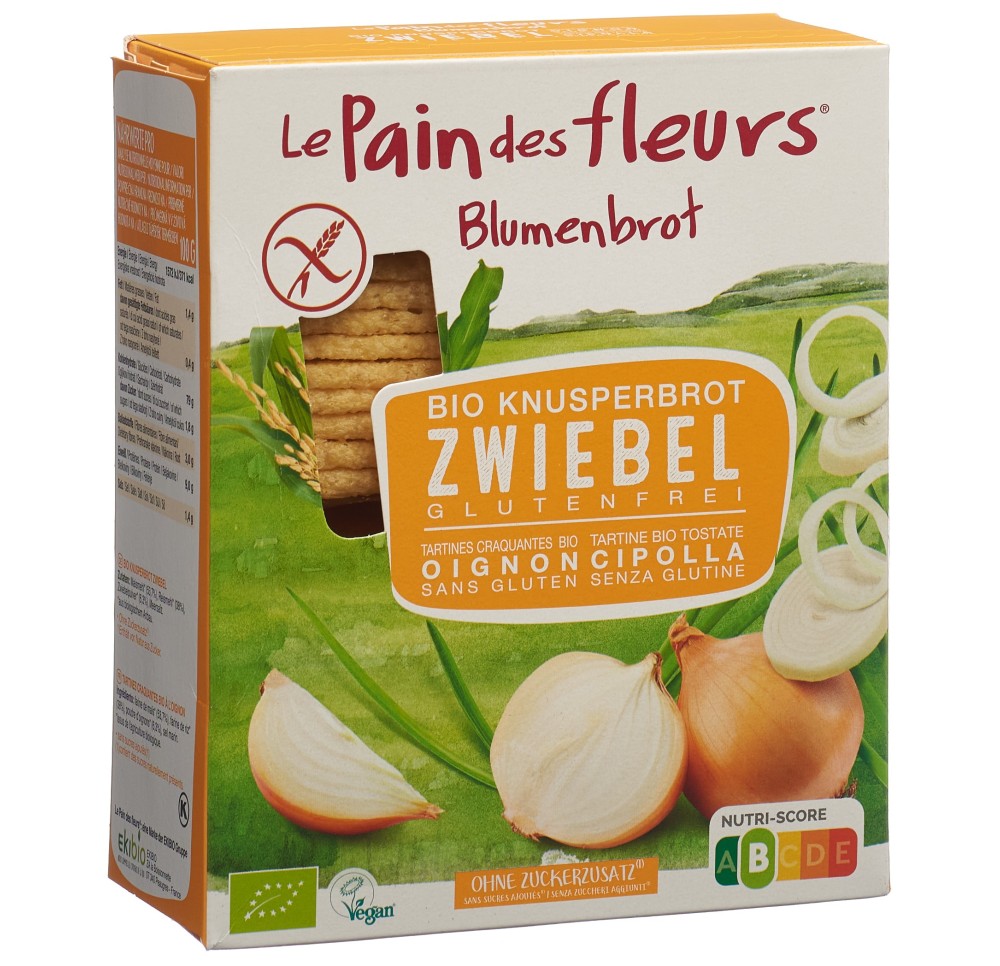 LE PAIN DES FLEURS apéritif aux oignons 150 g LE PAIN DES FLEURS apéritif aux oignons 150 g