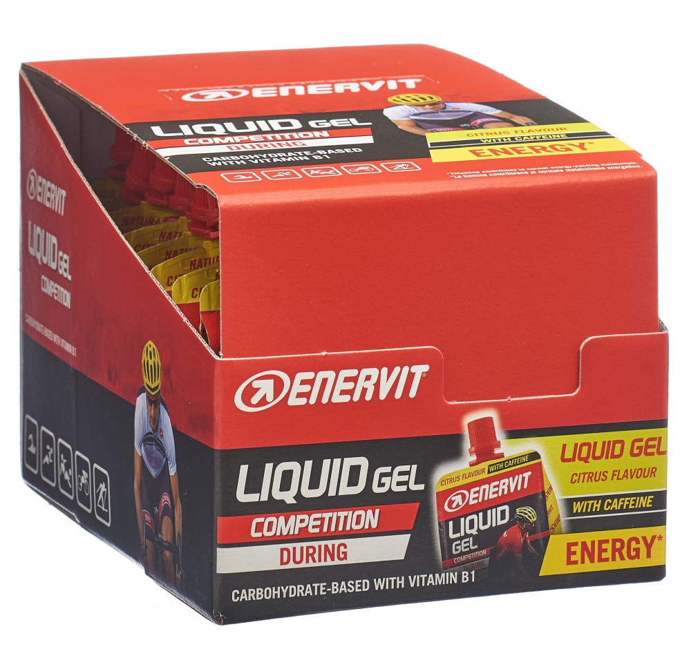 ENERVIT Competition Liq gel caf citr 18 sach 60 ml