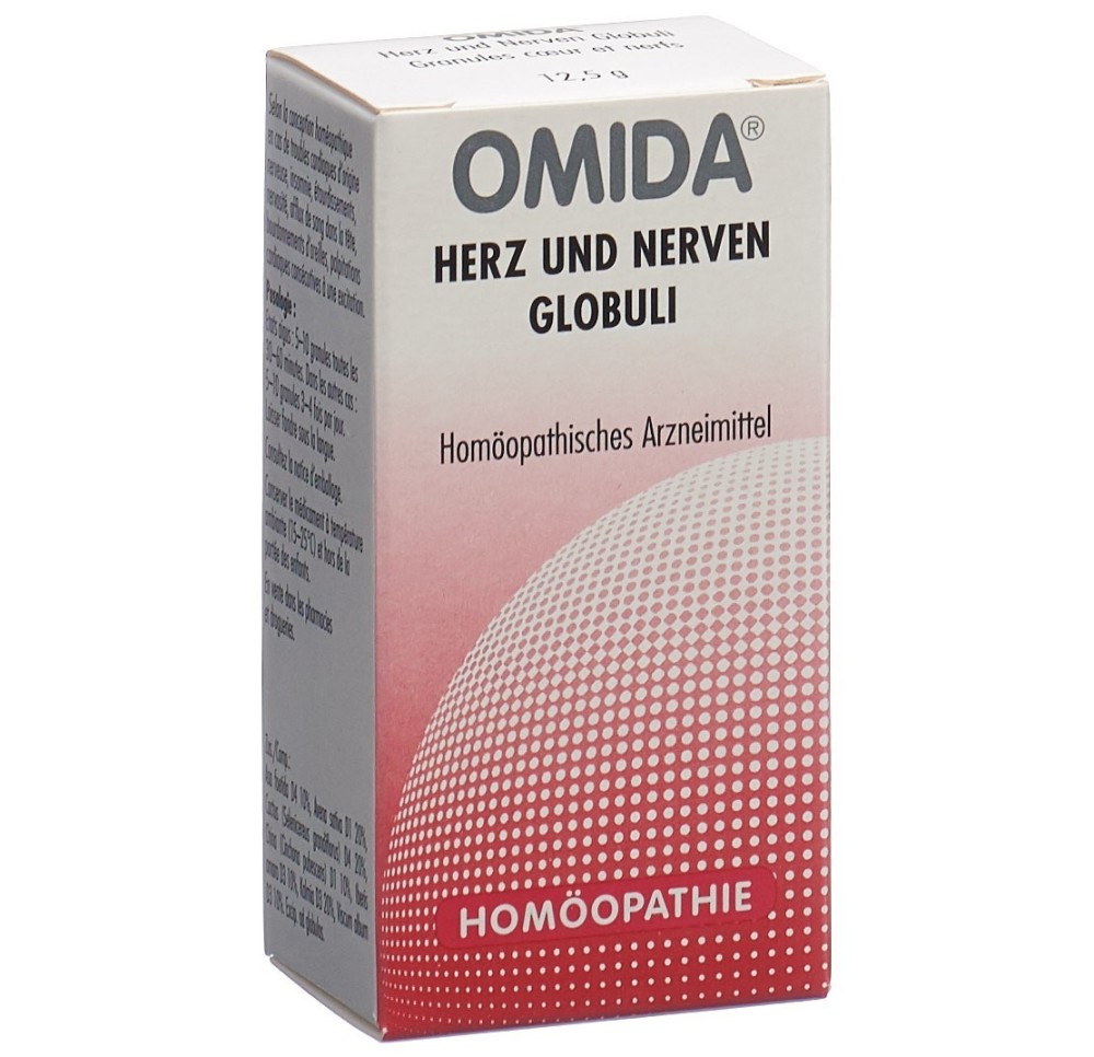 OMIDA coeur nerfs glob fl 12.5 g OMIDA coeur nerfs glob fl 12.5 g
