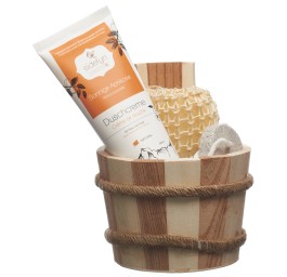 SIDEFYN set cadeau baquet cr douche abricot