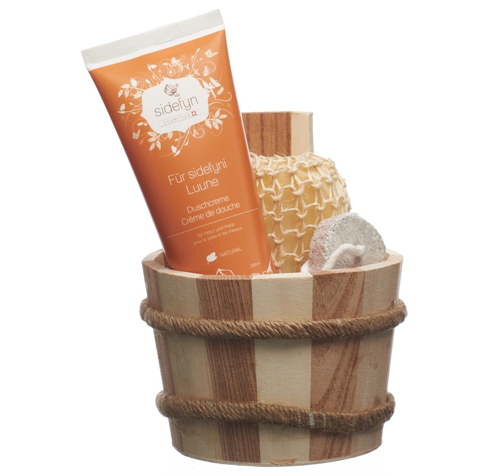 SIDEFYN set cadeau baquet cr douche sidef luune