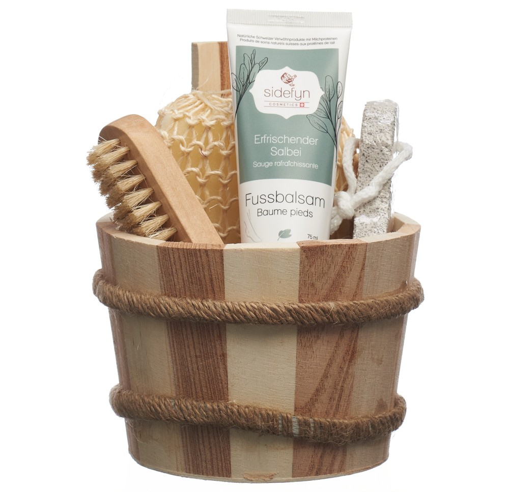 SIDEFYN set cadeau baquet baume pieds sauge