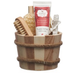 SIDEFYN set cadeau baquet crème pieds grenade