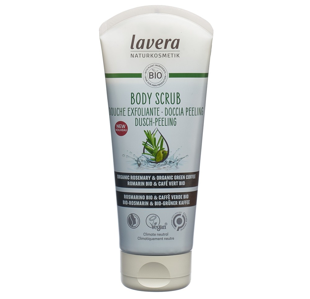 LAVERA douche exfoliante bio ro&café ve bio 200 ml