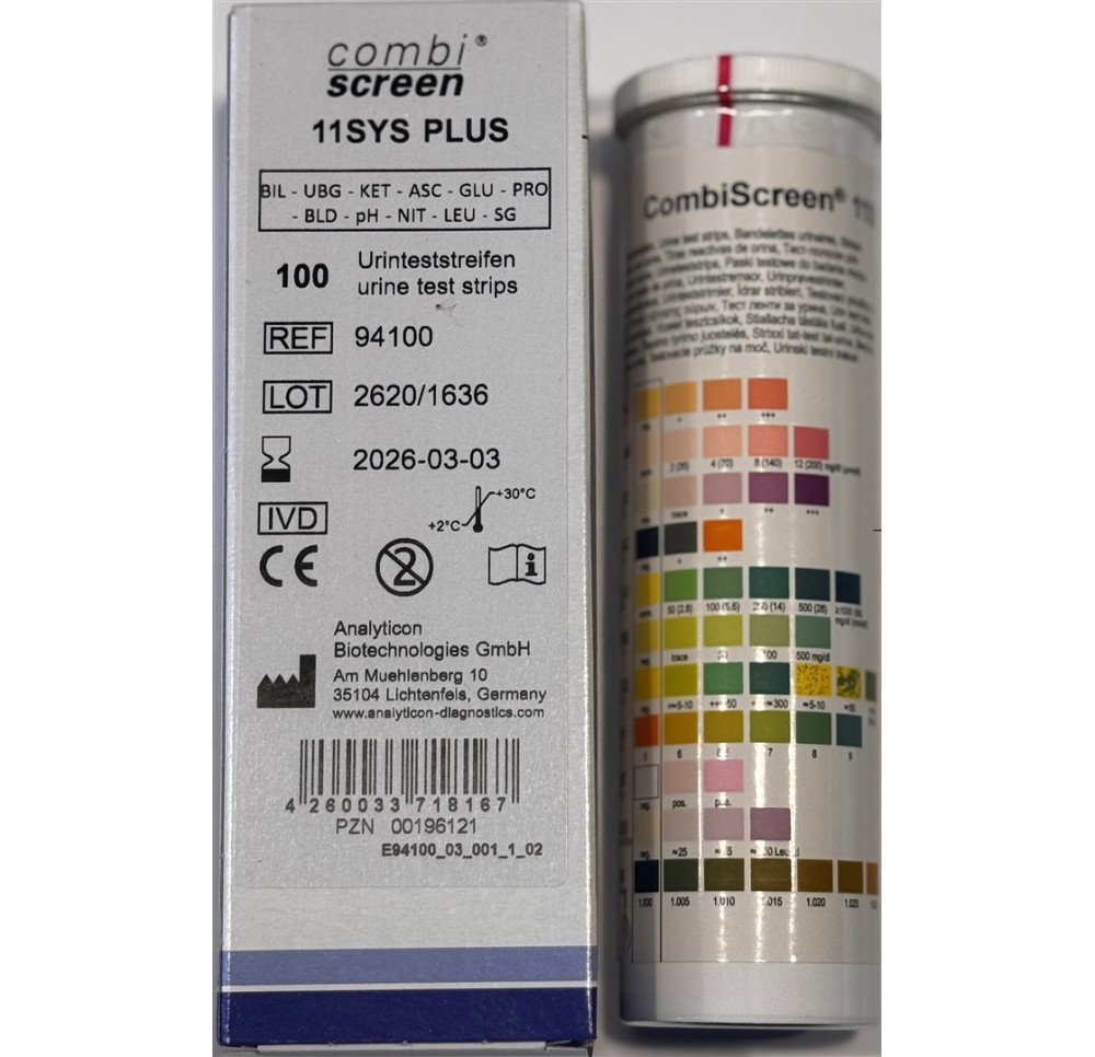 COMBISCREEN 11SYS Plus Test 100 pce