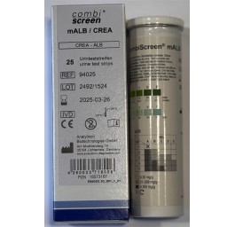 COMBISCREEN mALB / CREA Test 25 pce