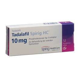 TADALAFIL Spirig HC cpr pell 10 mg 12 pce