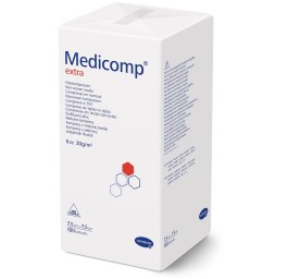 MEDICOMP Extra 6 plis S30 7.5x7.5cm non st 100 pce