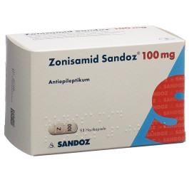 ZONISAMIDE Sandoz caps 100 mg 98 pce