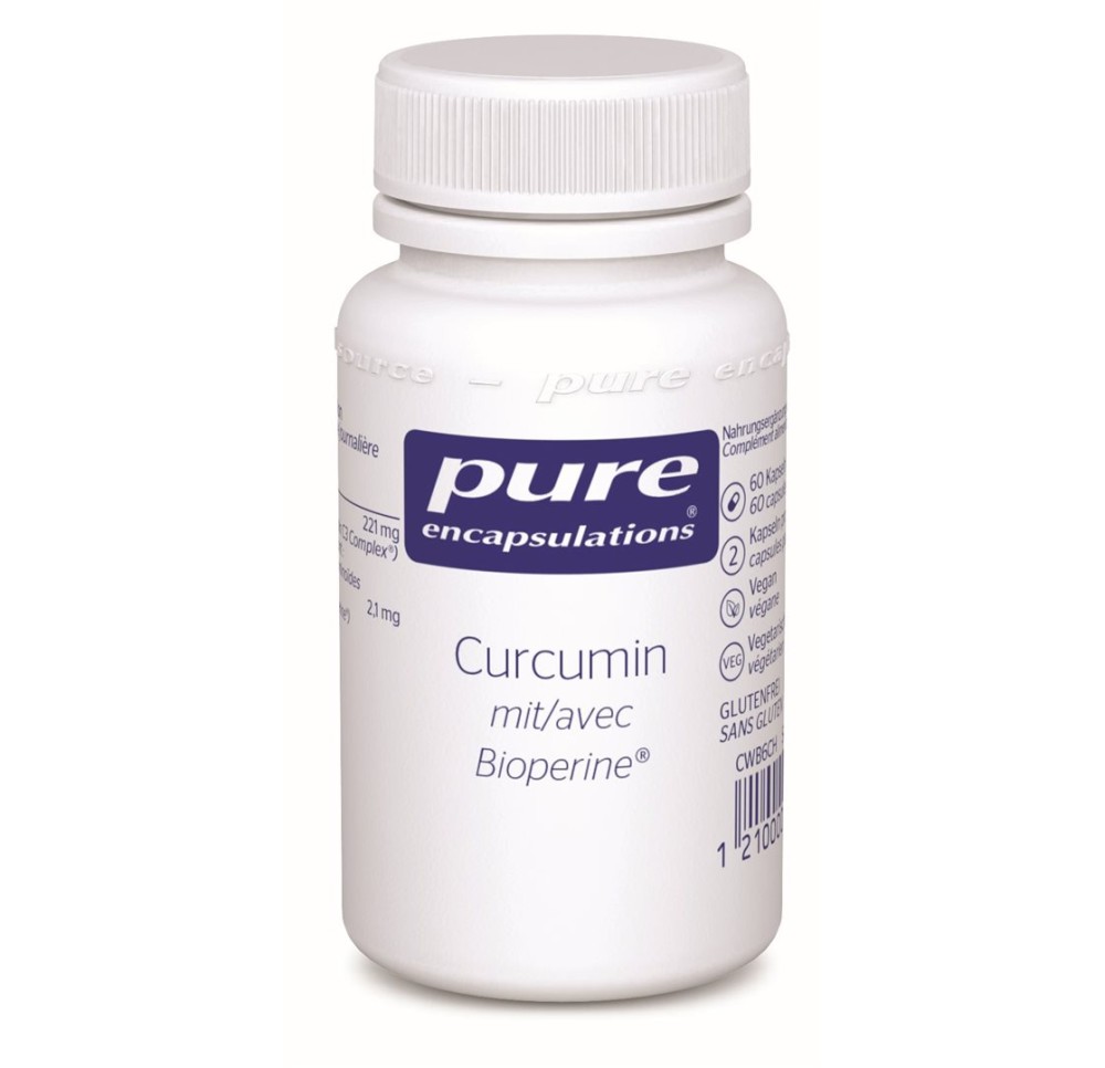 PURE curcumine caps bte 60 pce