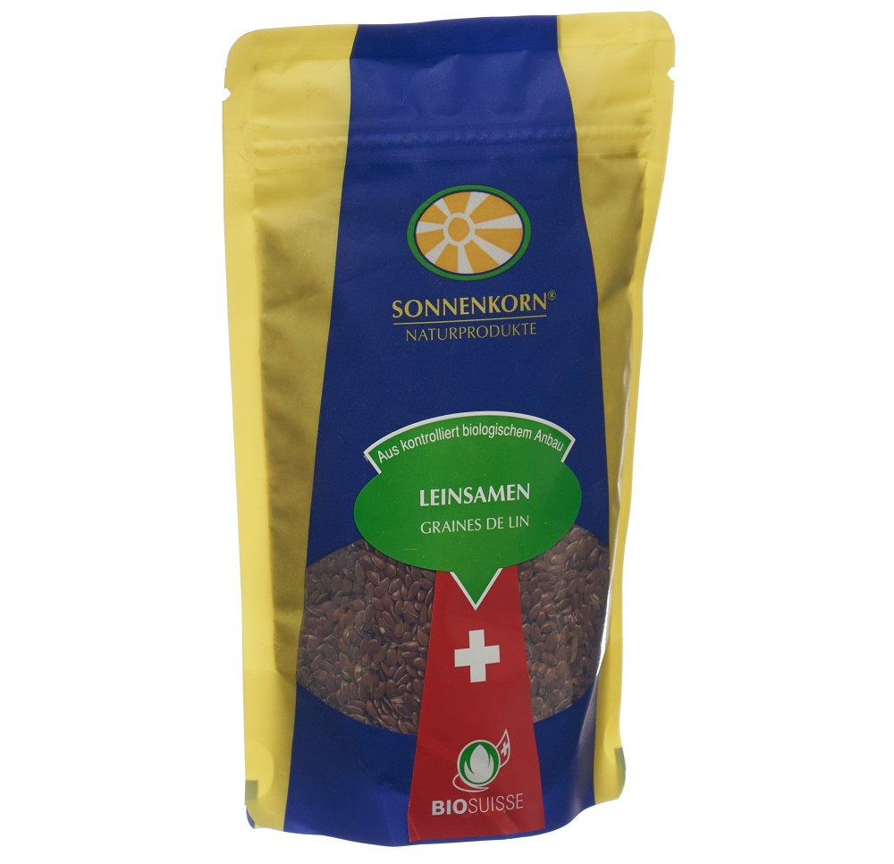 SONNENKORN graines lin bio bourgeon 250 g SONNENKORN graines lin bio bourgeon 250 g