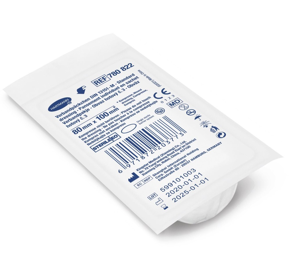IVF First Aid Dressing stérile med DIN 13151-M