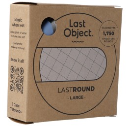 LASTROUND disques démaquillants réutil large bleu