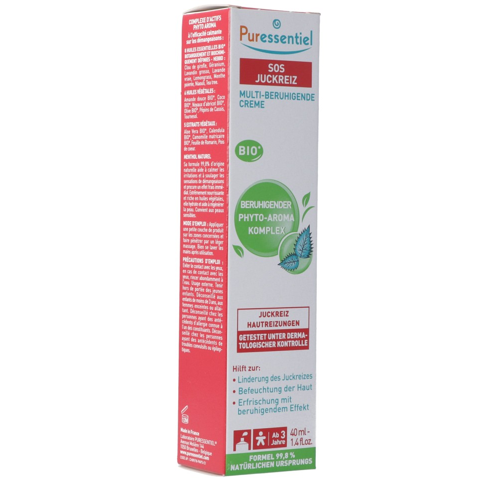 PURESSENTIEL anti-pique cr multi-apa adu bio 40 ml PURESSENTIEL anti-pique cr multi-apa adu bio 40 ml