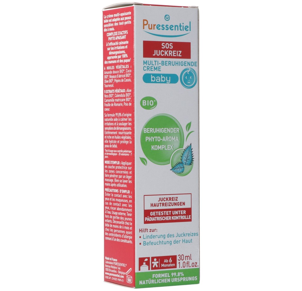 PURESSENTIEL anti-pique cr multi-apa béb bio 30 ml PURESSENTIEL anti-pique cr multi-apa béb bio 30 ml