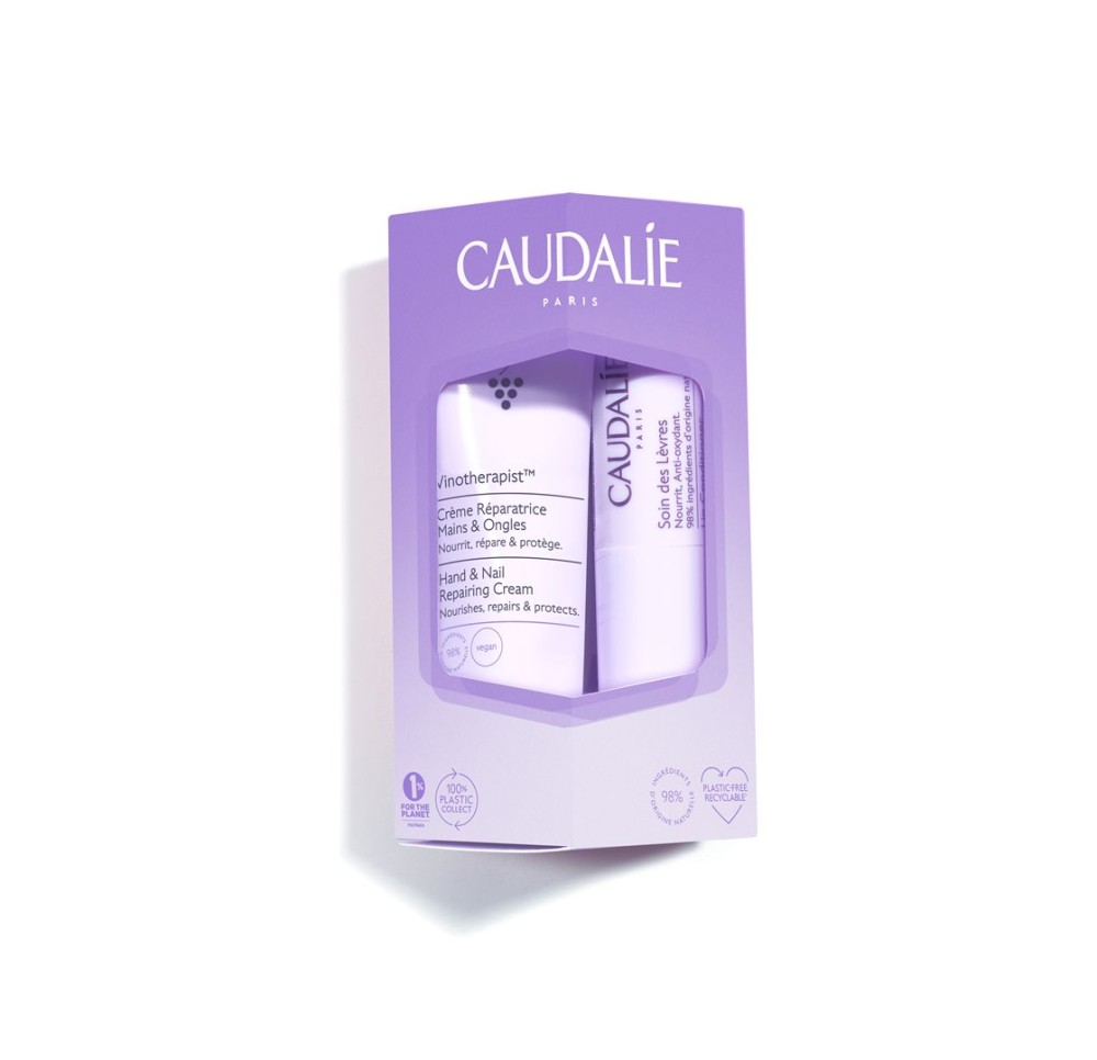 CAUDALIE VINOTHERAP Coffret Duo LipHand 2 pce