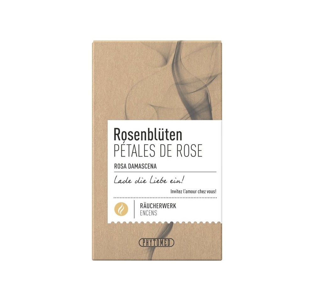 PHYTOMED Pétales de rose Encens carton 5 g