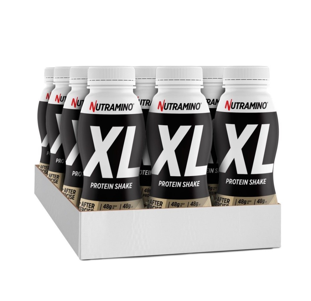 NUTRAMINO Protein XL Recove Shake Vani 12 x 475 ml