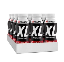NUTRAMINO Protein XL Recove Shake Stra 12 x 475 ml