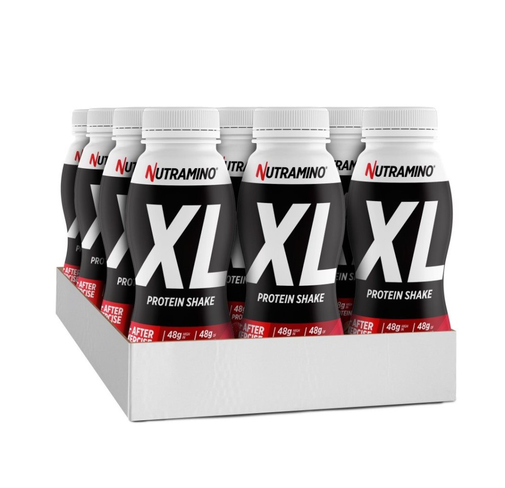 NUTRAMINO Protein XL Recove Shake Stra 12 x 475 ml