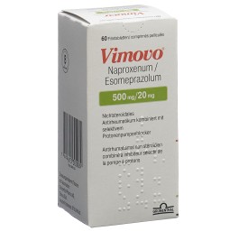 VIMOVO cpr pell 500mg/20mg bte 60 pce