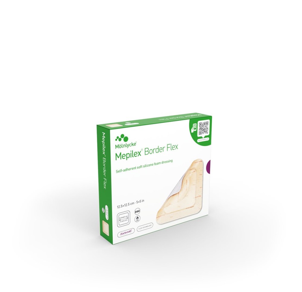 MEPILEX Border Flex 12.5x12.5cm 595050 5 pce MEPILEX Border Flex 12.5x12.5cm 595050 5 pce