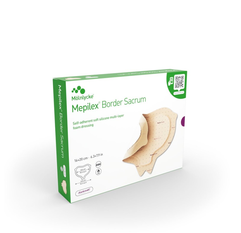 MEPILEX Border Sacrum 16x20cm 282060 5 pce