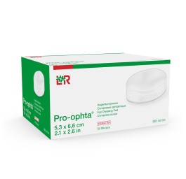 PRO-OPHTA compresse ophta 5.3x6.6cm stérile 50 pce