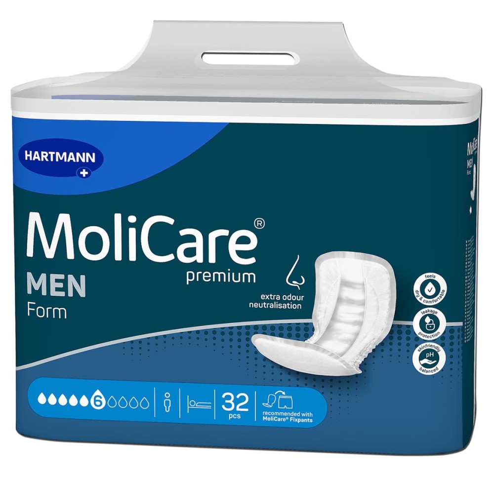 MOLICARE Premium Form Men 6 32 pce