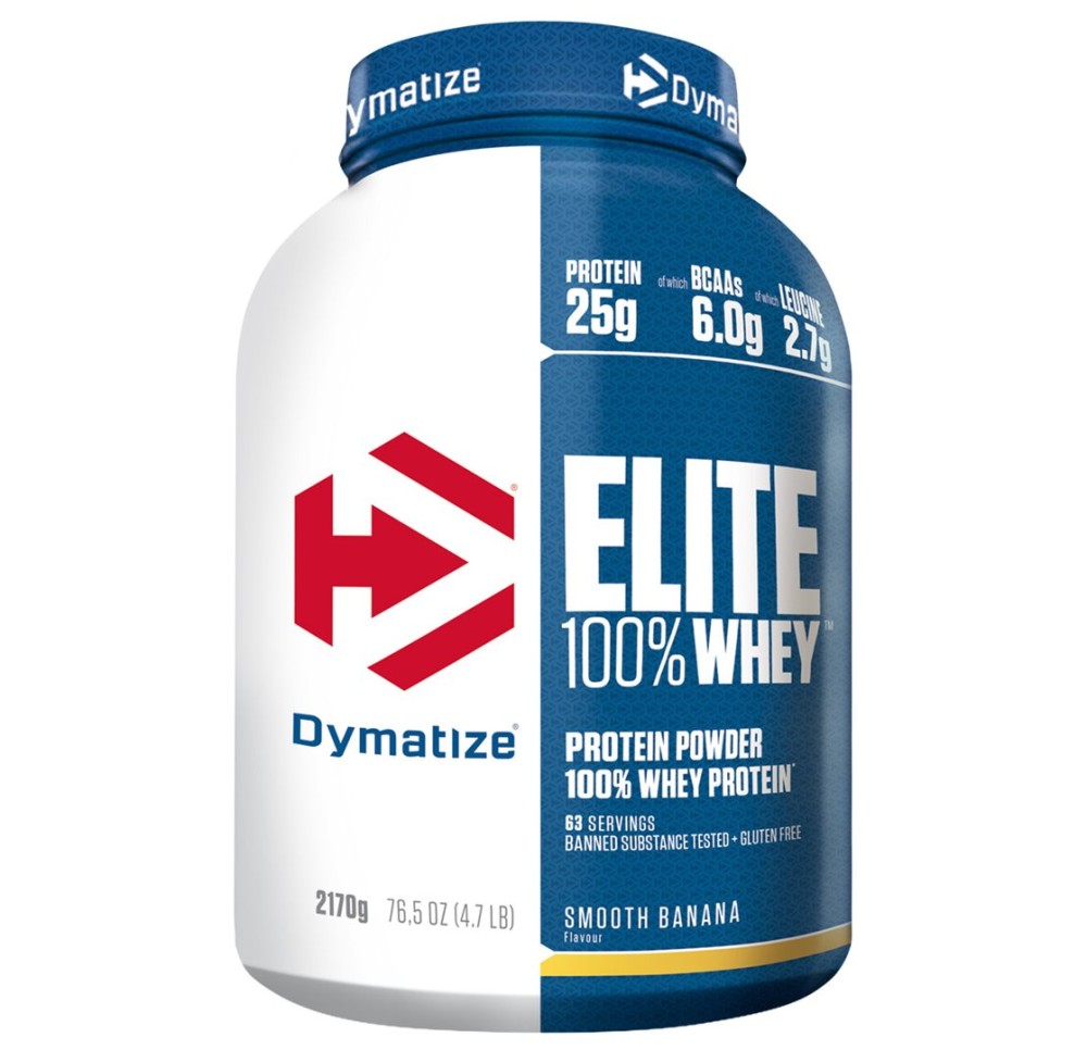 DYMATIZE Elite Whey Smooth Banana bte 2170 g DYMATIZE Elite Whey Smooth Banana bte 2170 g
