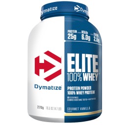 DYMATIZE elite whey gourmet vanilla bte 2170 g
