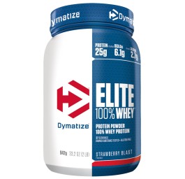 DYMATIZE Elite Whey Strawberry Blast bte 942 g