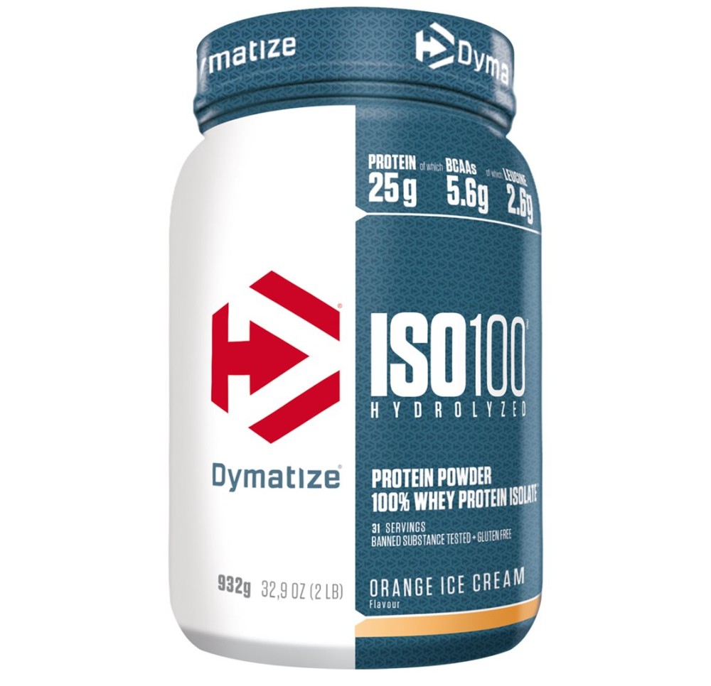 DYMATIZE Iso 100 Orange Ice Cream bte 933 g