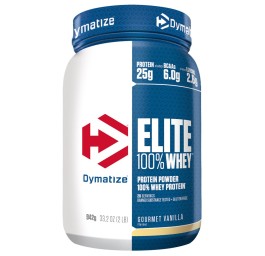 DYMATIZE elite whey gourmet vanilla bte 942 g