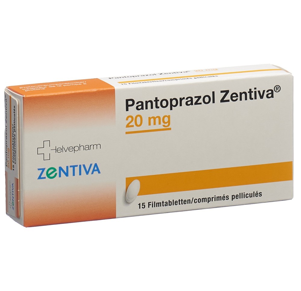 PANTOPRAZOL Zentiva cpr pell 20 mg 15 pce PANTOPRAZOL Zentiva cpr pell 20 mg 15 pce