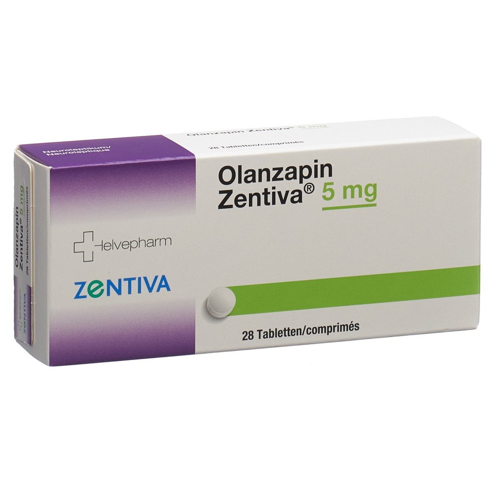 OLANZAPIN Zentiva cpr 5 mg 28 pce OLANZAPIN Zentiva cpr 5 mg 28 pce