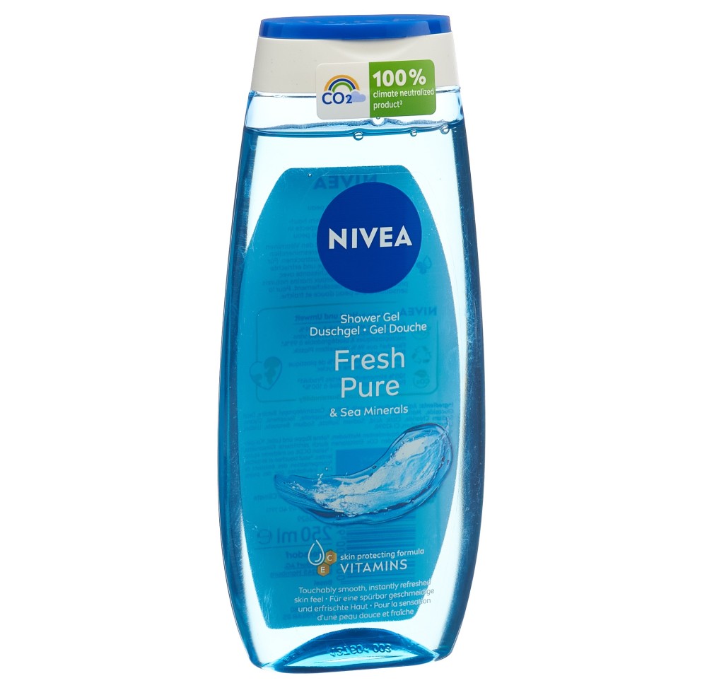 NIVEA gel douche fresh pure fl 250 ml